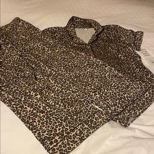 Nordstrom Leopard Print Pajama Set